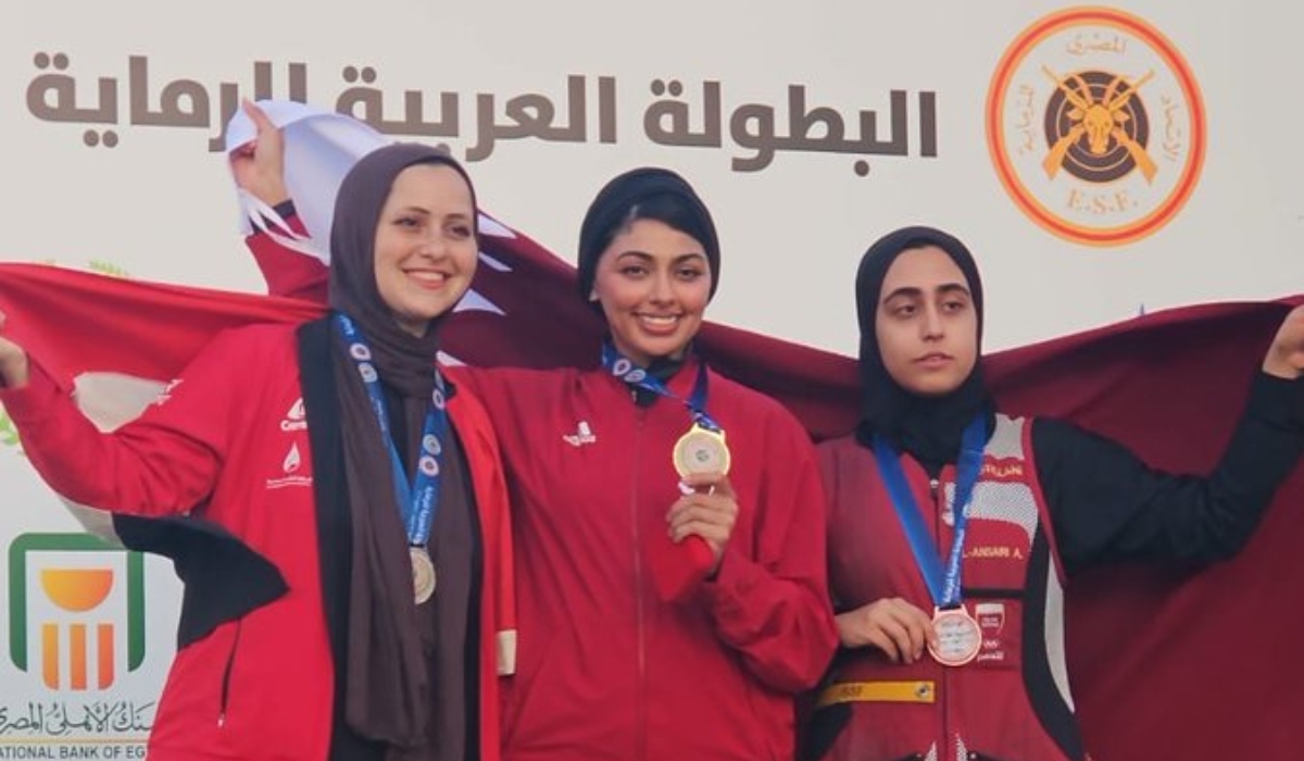 Qatar Wins 4 Medals at Arab Shooting Championship in Cairo